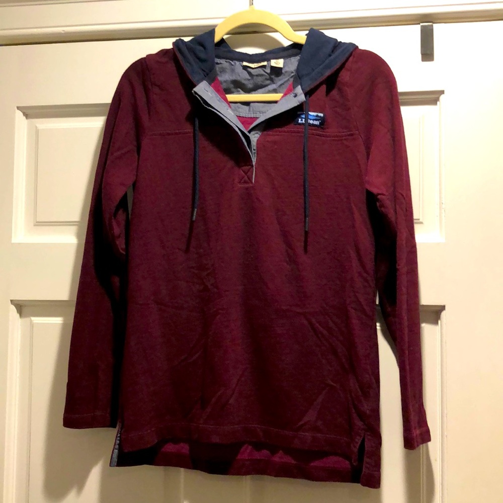 LL Bean, lightweight hoodie, sweatshirt